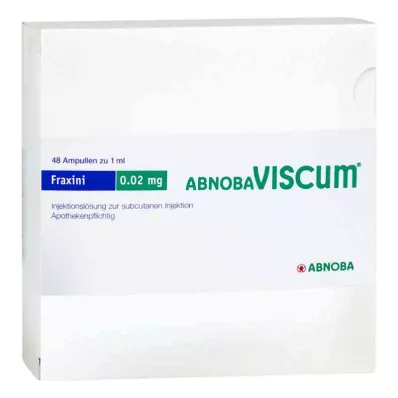 Abnobaviscum Fraxini 0,02 mg ampulky (48 kusov) Abnobaviscum Fraxini 0,02 mg ampulky (48 kusov)