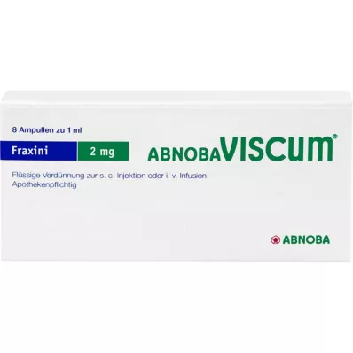 ABNOBAVISCUM Fraxini 2 mg ampulky, 8 ks