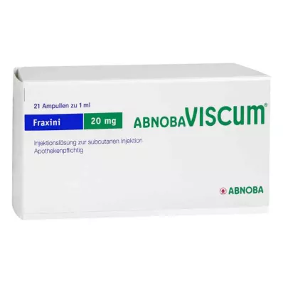 Abnobaviscum Fraxini 20 mg ampulky (21 ks) Abnobaviscum Fraxini 20 mg ampulky (21 ks)