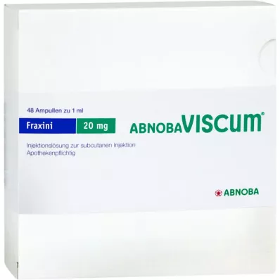 ABNOBAVISCUM Ampulky Fraxini 20 mg, 48 ks