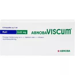 ABNOBAVISCUM Mali 0,02 mg ampulky, 8 ks