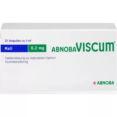 ABNOBAVISCUM Mali 0,2 mg ampulky, 21 ks