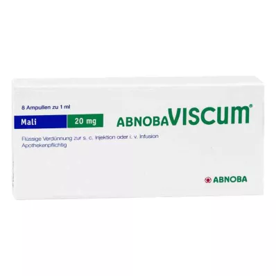 Abnobaviscum Mali 20 mg ampulky (8 kusov) Abnobaviscum Mali 20 mg ampulky (8 kusov)