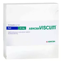 ABNOBAVISCUM Mali 20 mg ampulky, 48 ks