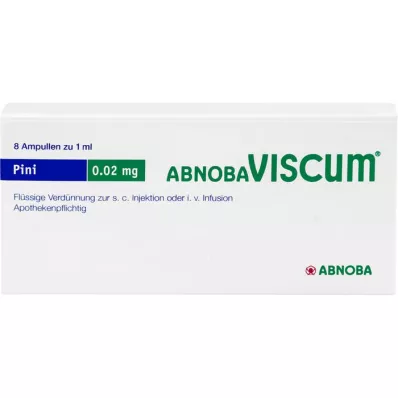 ABNOBAVISCUM Pini 0,02 mg ampulky, 8 ks