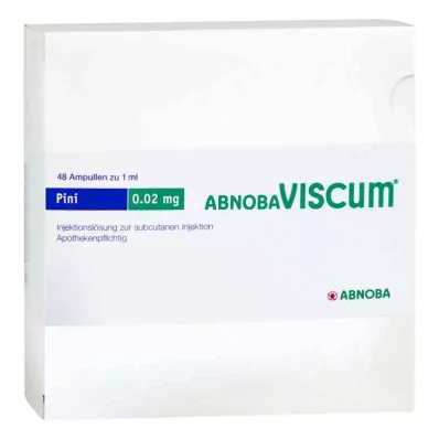 Abnobaviscum Pini 0,02 mg ampulky (48 kusov)