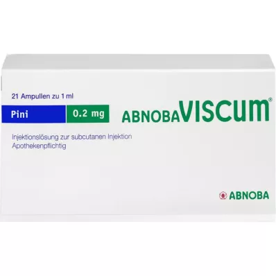 ABNOBAVISCUM Pini 0,2 mg ampulky, 21 ks