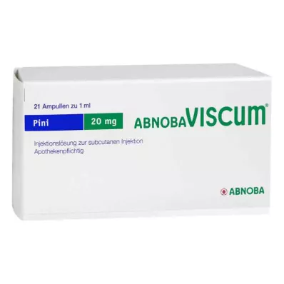 Abnobaviscum Pini 20 mg ampulky (21 kusov) Abnobaviscum Pini 20 mg ampulky (21 kusov)