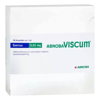 Abnobaviscum Quercus 0,02 mg ampulky (48 kusov) Abnobaviscum Quercus 0,02 mg ampulky (48 kusov)