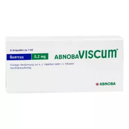 ABNOBAVISCUM Quercus 0,2 mg ampulky, 8 ks