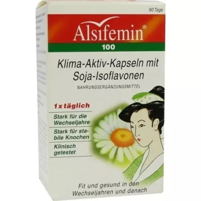 ALSIFEMIN 100 Climate-Active so sójou 1x1 kapsúl, 90 kapsúl