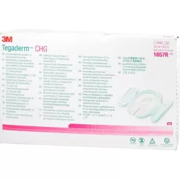 TEGADERM 3M CHG I.V. fixačný obväz 8,5x11,5 cm 1657R, 25 ks