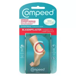 COMPEED Náplasti na pľuzgiere stredné, 5 ks