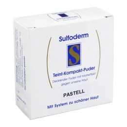 SULFODERM S Complexion Compact Powder pastel, 10 g