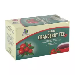 CRANBERRY TEE Filtračné vrecko, 20 ks