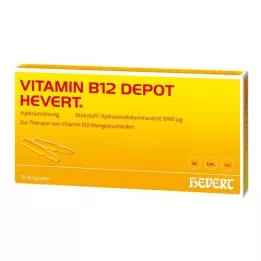 VITAMIN B12 DEPOT Ampulky Hevert, 10 ks