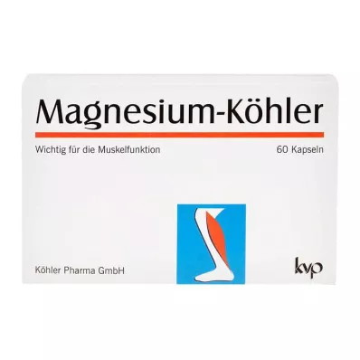 MAGNESIUM KÖHLER Kapsuly, 1X60 ks MAGNESIUM KÖHLER Kapsuly, 1X60 ks
