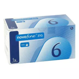 NOVOFINE 6 ihiel 0,25x6 mm, 100 ks