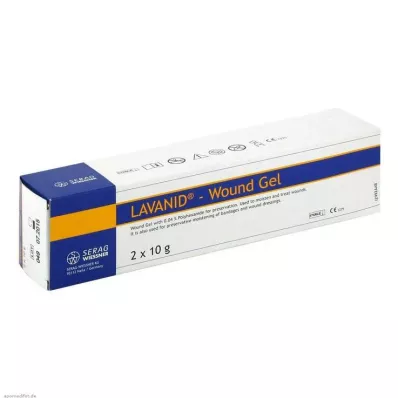 LAVANID Gél na rany, 2X10 g