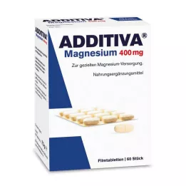 ADDITIVA Horčík 400 mg filmom obalené tablety, 60 ks