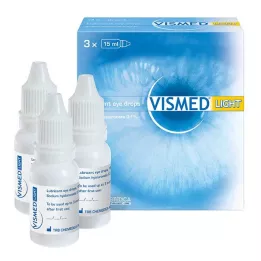 VISMED ľahké očné kvapky, 3x15 ml