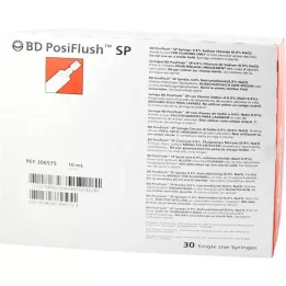 BD POSIFLUSH SP Predplnené injekčné striekačky s výplachovým systémom, 30X10 ml