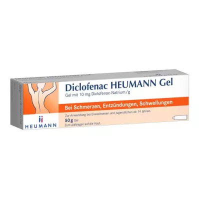 DICLOFENAC Heumannov gél, 50 g DICLOFENAC Heumannov gél, 50 g