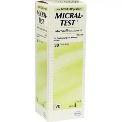 MICRAL Test II Testovacie prúžky, 30 ks