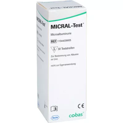 MICRAL Test II Testovacie prúžky, 30 ks MICRAL Test II Testovacie prúžky, 30 ks