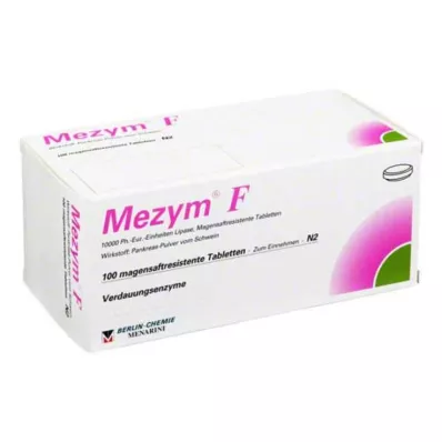 Mezym F gastrorezistentné tablety, 100 ks