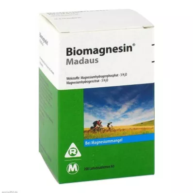 BIOMAGNESIN Pastilky Madaus, 200 ks