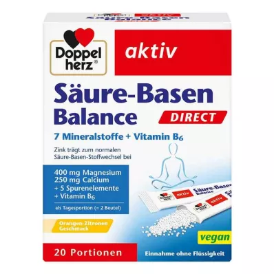 DOPPELHERZ Acid-Base Balance DIRECT Pelety, 20 ks DOPPELHERZ Acid-Base Balance DIRECT Pelety, 20 ks