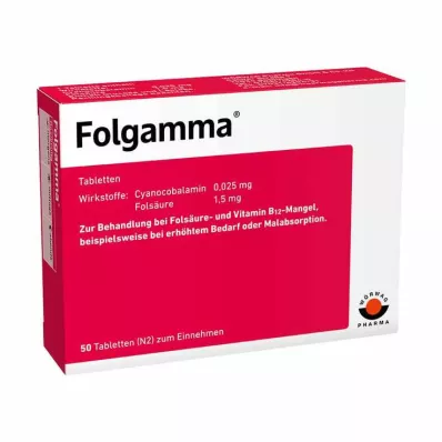 FOLGAMMA Tablety, 50 ks FOLGAMMA Tablety, 50 ks
