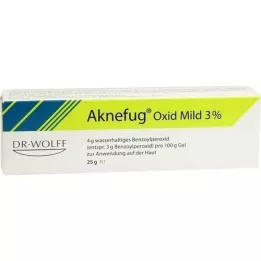 AKNEFUG oxid jemný 3% gél, 25 g