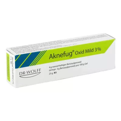 Mierny oxid fuga z akné 3 % (25 g)