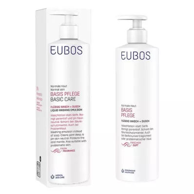 EUBOS FLÜSSIG červená svieža vôňa s dávkovačom, 400 ml