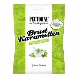 PECTORAL Prsné karamelky bez cukru, 60 g
