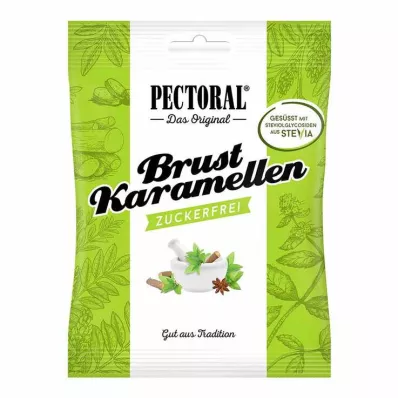 PECTORAL Prsné karamelky bez cukru, 60 g PECTORAL Prsné karamelky bez cukru, 60 g