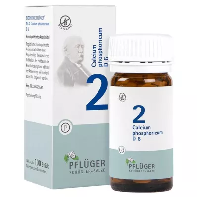 Biochemistry Pflueger 2 Calcium phosphoricum D 6 tabliet, 100 ks