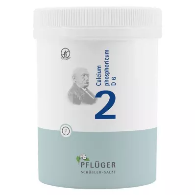 Biochemistry Pflueger 2 Calcium phosphoricum D 6 tabliet, 1000 ks Biochemistry Pflueger 2 Calcium phosphoricum D 6 tabliet, 1000 ks