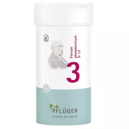 BIOCHEMIE Pflüger 3 Ferrum phosphoricum D 12 tabliet, 400 ks