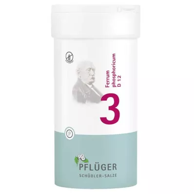 BIOCHEMIE Pflüger 3 Ferrum phosphoricum D 12 tabliet, 400 ks