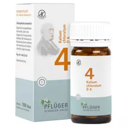 BIOCHEMIE Pflüger 4 Potassium chloratum D 6 tabliet, 100 kapsúl