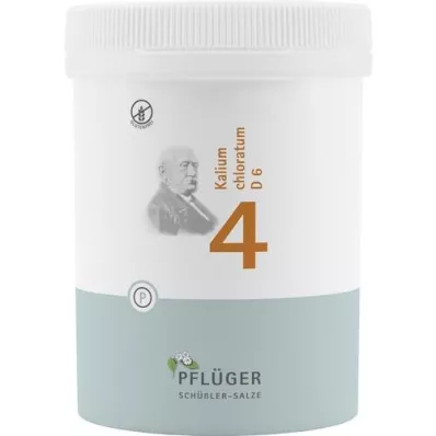 BIOCHEMIE Pflüger 4 Potassium chloratum D 6 tabliet, 1000 kapsúl