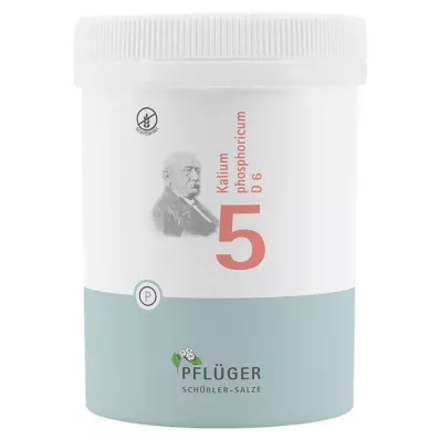 BIOCHEMIE Pflüger 5 Potassium phosphoricum D 6 tabliet, 1000 ks BIOCHEMIE Pflüger 5 Potassium phosphoricum D 6 tabliet, 1000 ks