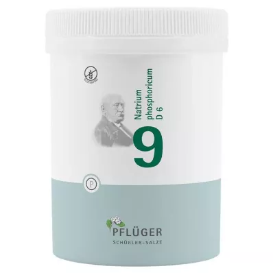 Biochemistry Pflueger 9 Natrum phosphoricum D 6 tabliet, 1000 ks Biochemistry Pflueger 9 Natrum phosphoricum D 6 tabliet, 1000 ks