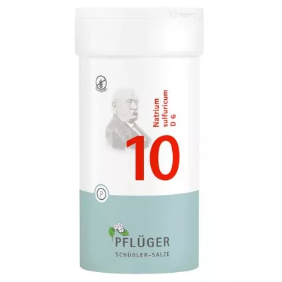 BIOCHEMIE Pflüger 10 Natrium sulfuricum D 6 tabliet, 400 ks