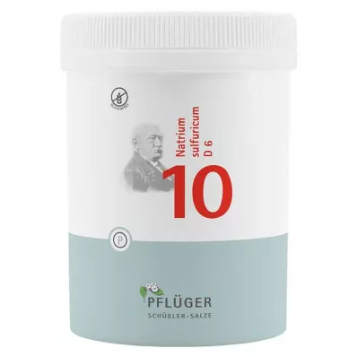 Biochemistry Pflueger 10 Natrum sulfuricum D 6 tabliet, 1000 ks