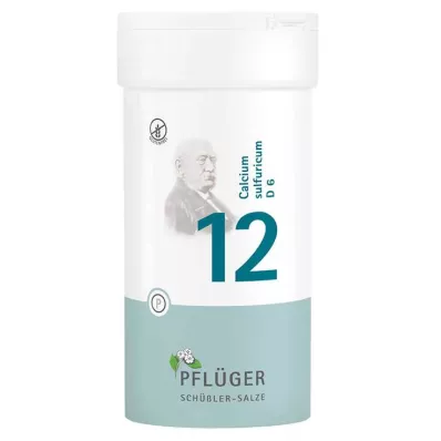 Biochémia Pflueger 12 Calcium sulfuricum D 6 tabliet, 400 ks Biochémia Pflueger 12 Calcium sulfuricum D 6 tabliet, 400 ks
