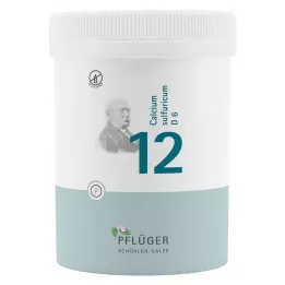 BIOCHEMIE Pflüger 12 Calcium sulphuricum D 6 tabliet, 1000 ks